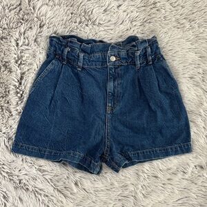 Zara Denim High-Waisted Women Shorts